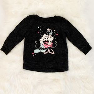 Disney Mickey & Minnie Mouse Pull Over Sweater